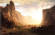 Bierstadt, Albert, Looking Down the Yosemite Valley